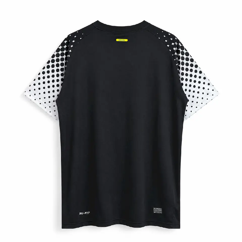 2010 Brazil Black Goalkeeper Jersey 2
