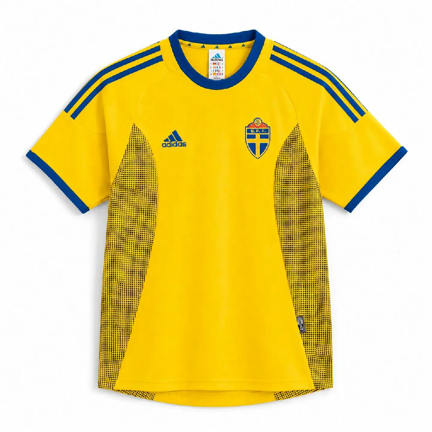 2002 Sweden Home Jersey 1