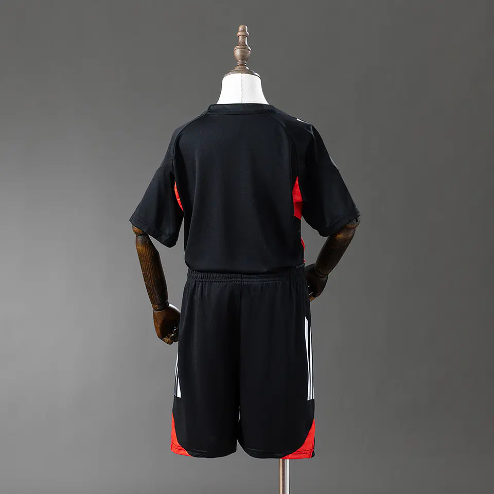 2025-26 Benfica Black Training Kids Kit 2