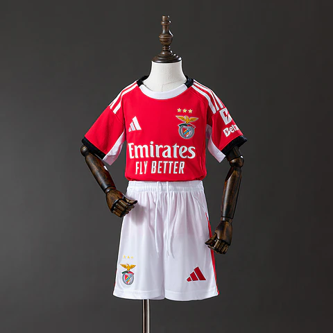 2025-26 Benfica Home Kids Kit