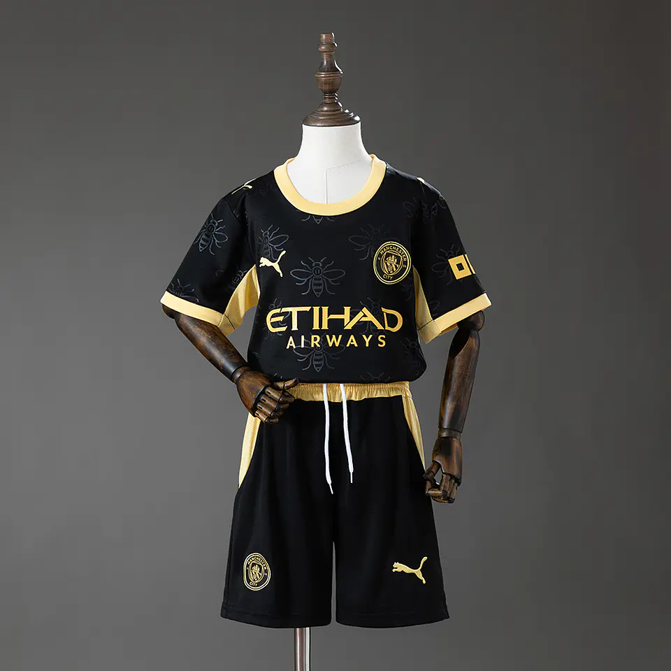 2026-27 Manchester City Away Kids Kit 1