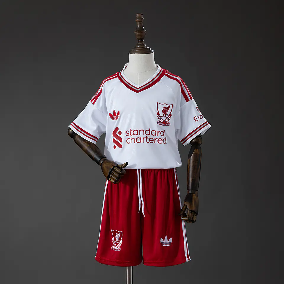 2026-27 Liverpool Away Kids Kit 1