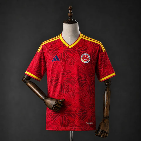 2026 Colombia Red Butterfly Jersey