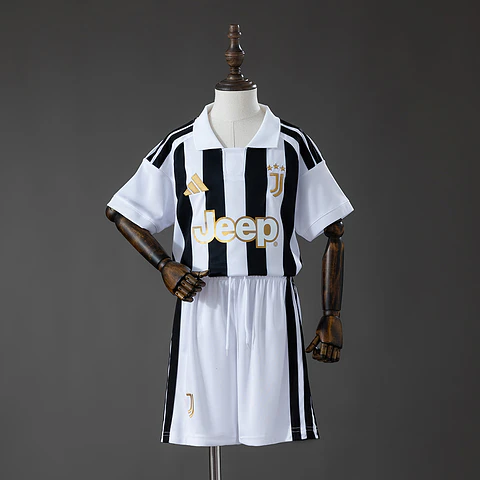 2026-27 Juventus Home Kids Kit