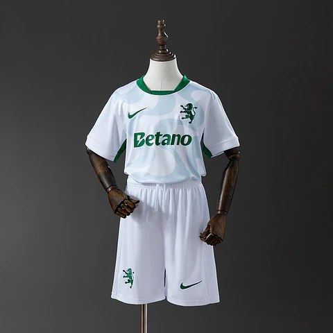 2025-26 Sporting Lisbon Fourth Kids Kit