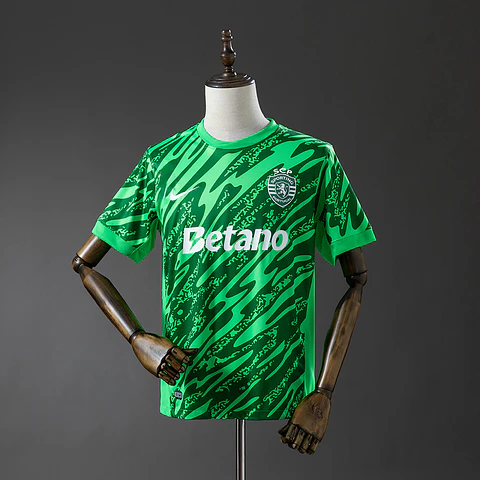 2025-26 Sporting Lisbon Green Goalkeeper Jersey