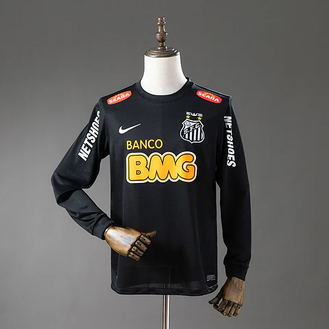 2012 Santos Black Long Sleeve Jersey