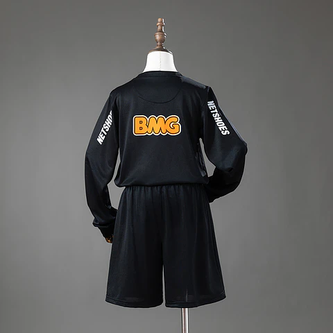 2012 Santos Black Long Sleeve Kids Kit