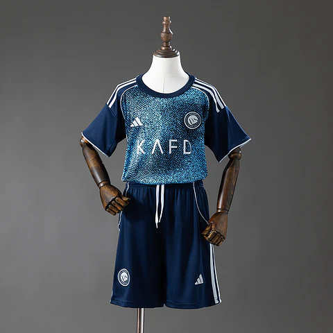 2025-26 Al-Nassr Away Kids Kit