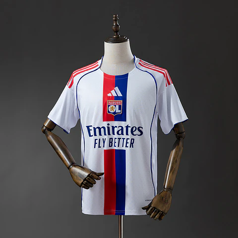 2025-26 Olympique Lyonnais Home Jersey