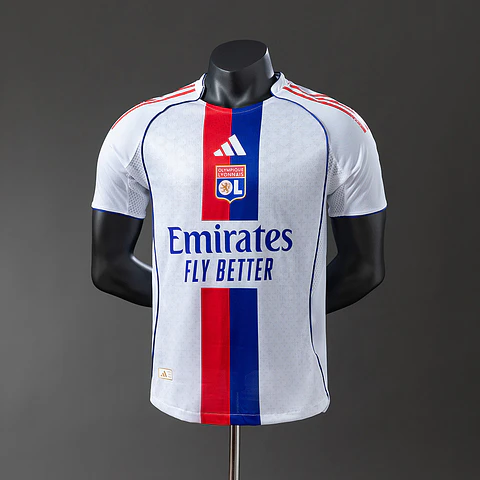 2025-26 Olympique Lyonnais Home Player Edition Jersey