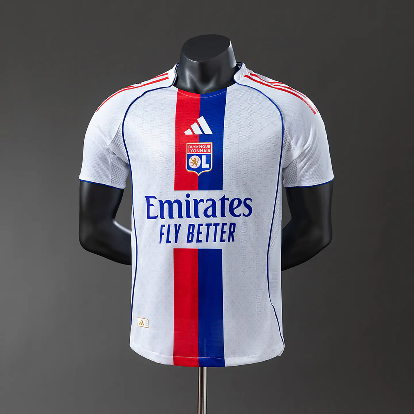 2025-26 Olympique Lyonnais Home Player Edition Jersey 1