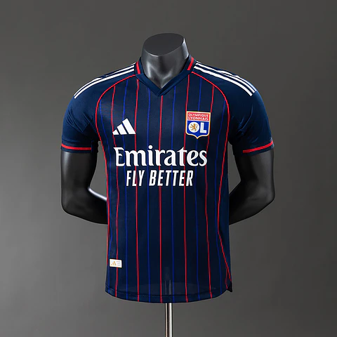 2025-26 Olympique Lyonnais Away Player Edition Jersey