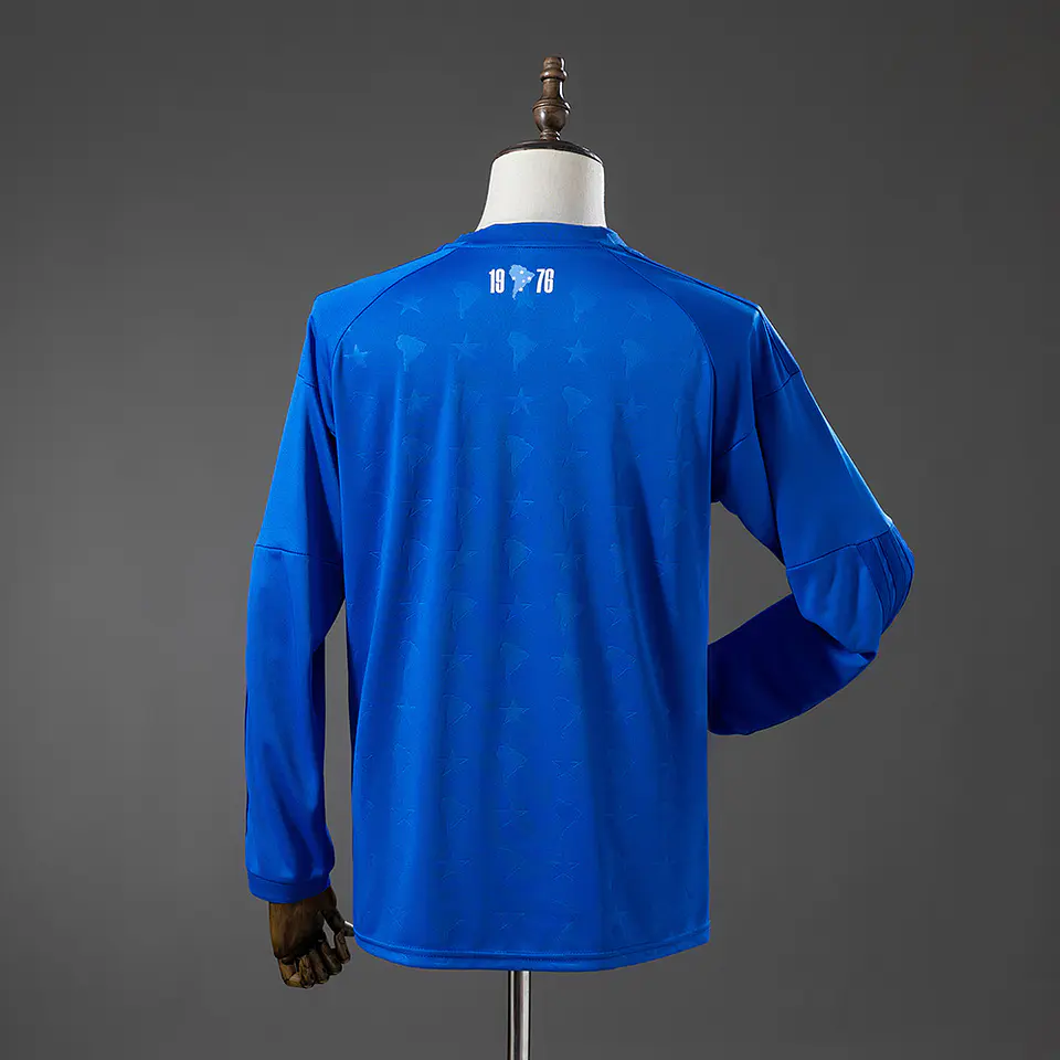 2026 Cruzeiro Home Long Sleeve Jersey 2