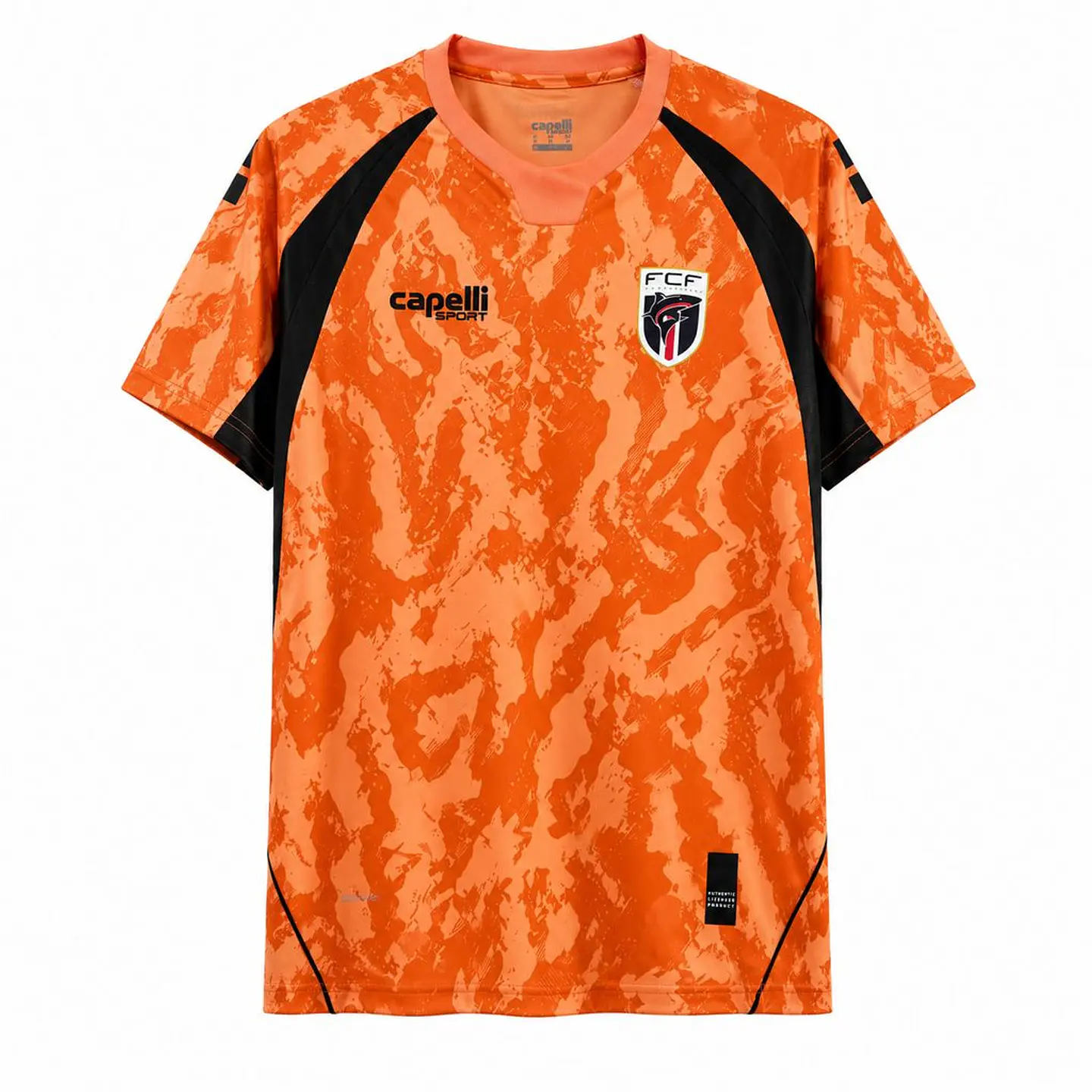 2026 Cape Verde Orange Goalkeeper Jersey 1