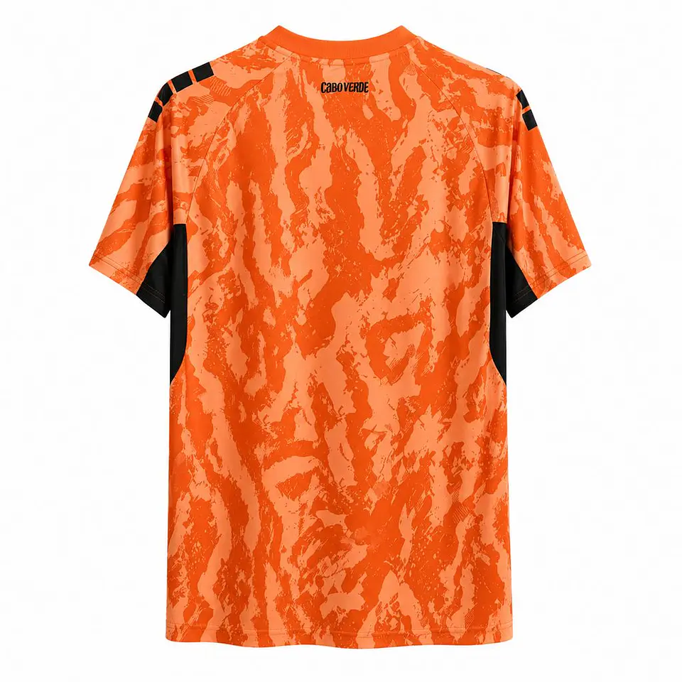 2026 Cape Verde Orange Goalkeeper Jersey 2