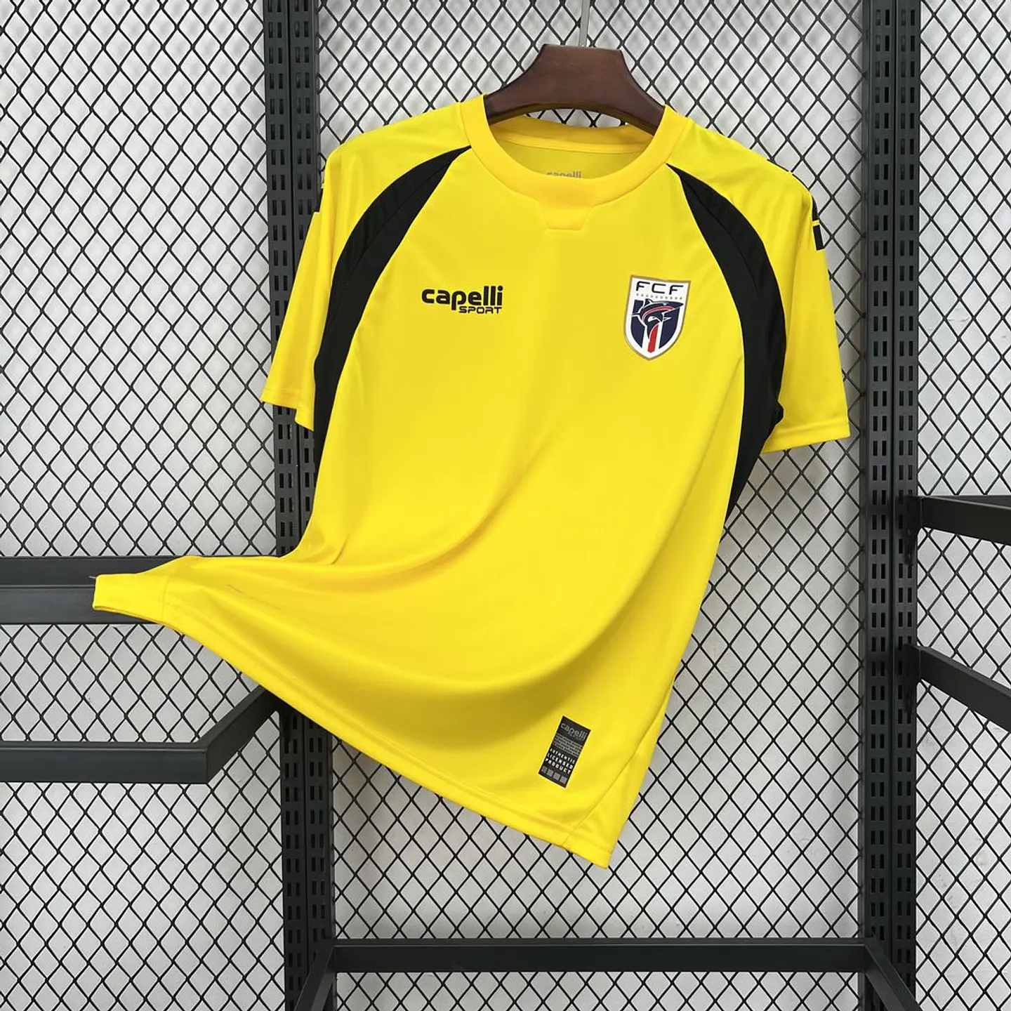 2026 Cape Verde Yellow Goalkeeper Jersey 1