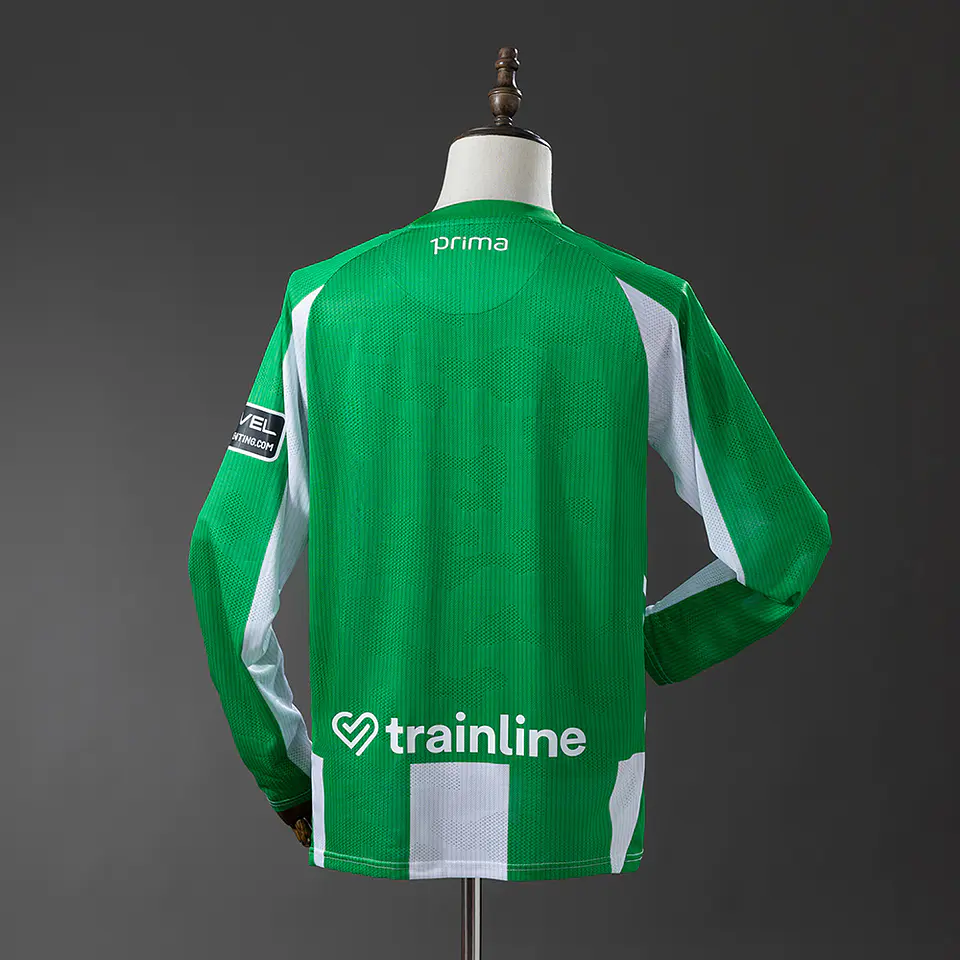 2025-26 Real Betis Home Long Sleeve Jersey 2