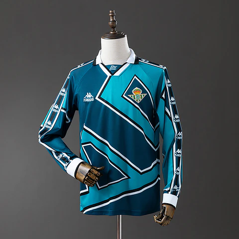 1995-96 Real Betis Away Long Sleeve Jersey
