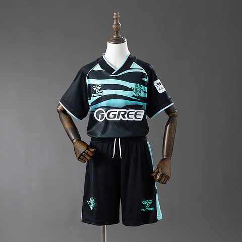 2025-26 Real Betis Third Kids Kit