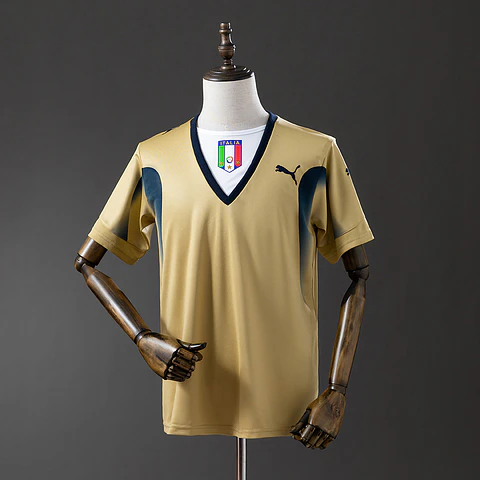 2006 Italy Gold Goalkeeper Jersey