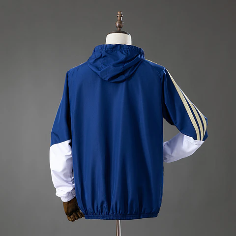 2026 Italy Blue Rain Jacket