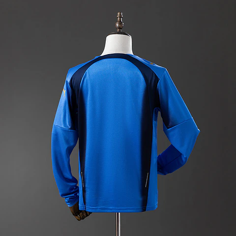 2006 Italy Home Long Sleeve Jersey