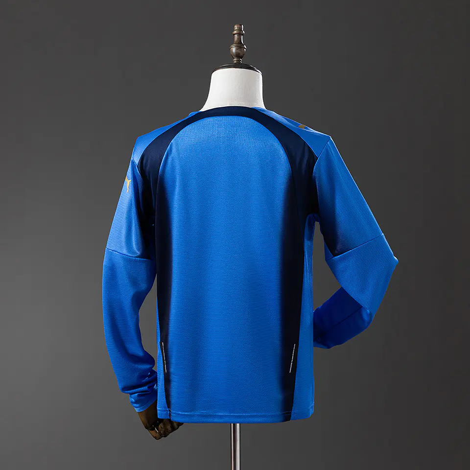 2006 Italy Home Long Sleeve Jersey 2