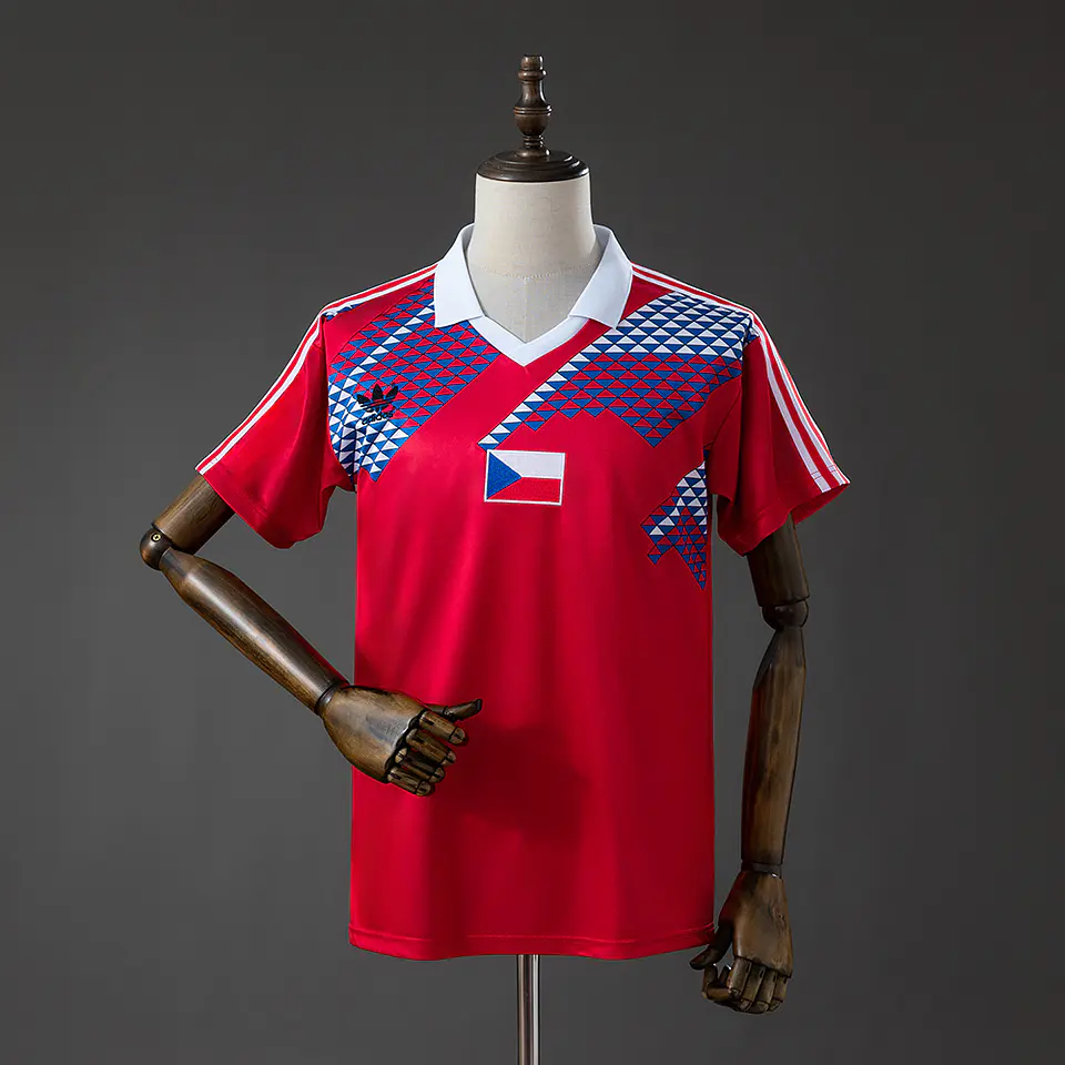 1990 Czechoslovakia Home Jersey 1
