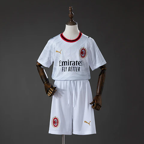 2026-27 AC Milan Away Kids Kit