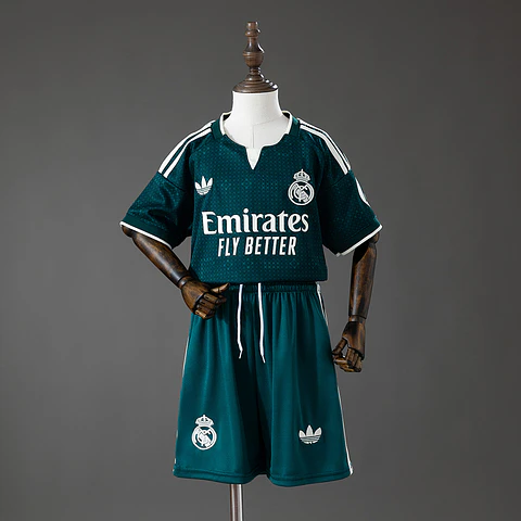 2026-27 Real Madrid Away Kids Kit