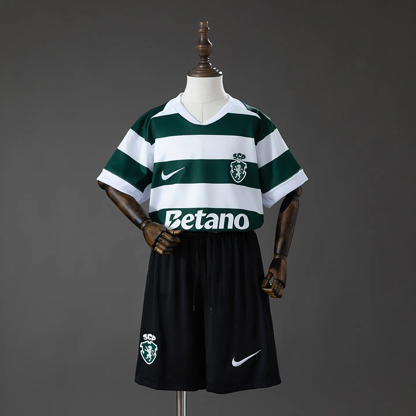 2026-27 Sporting Lisbon Home Kids Kit 1