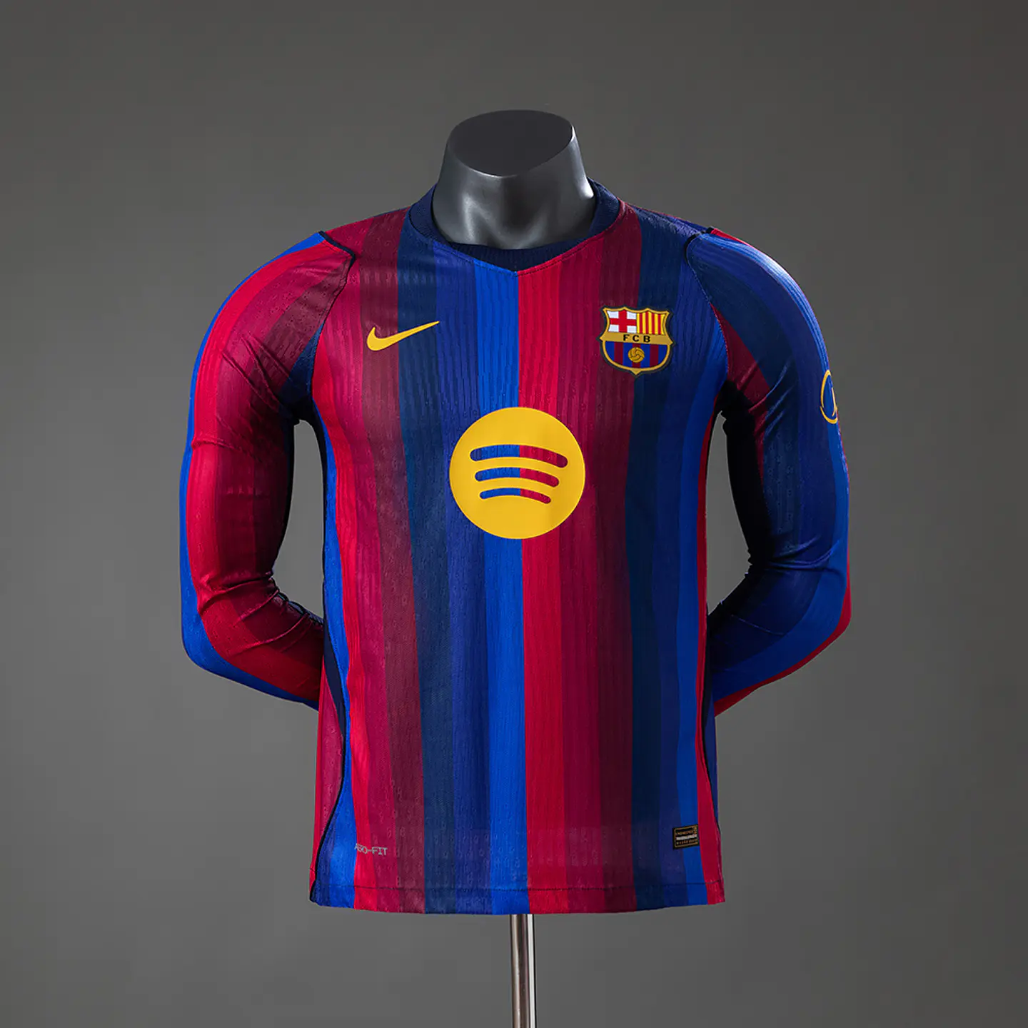 2026-27 Barcelona Home Long Sleeve Player Edition Jersey 1