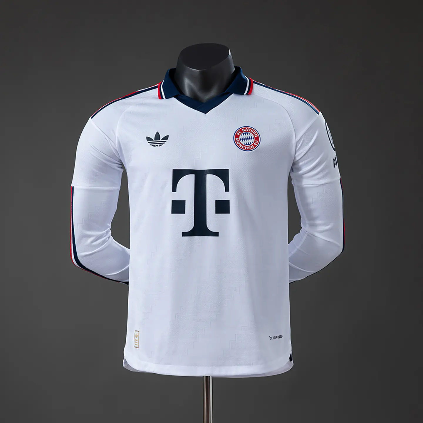 2026-27 Bayern Munich Away Long Sleeve Player Edition Jersey 1