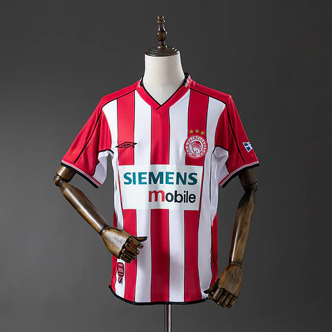 2002-03 Olympiacos Home Jersey