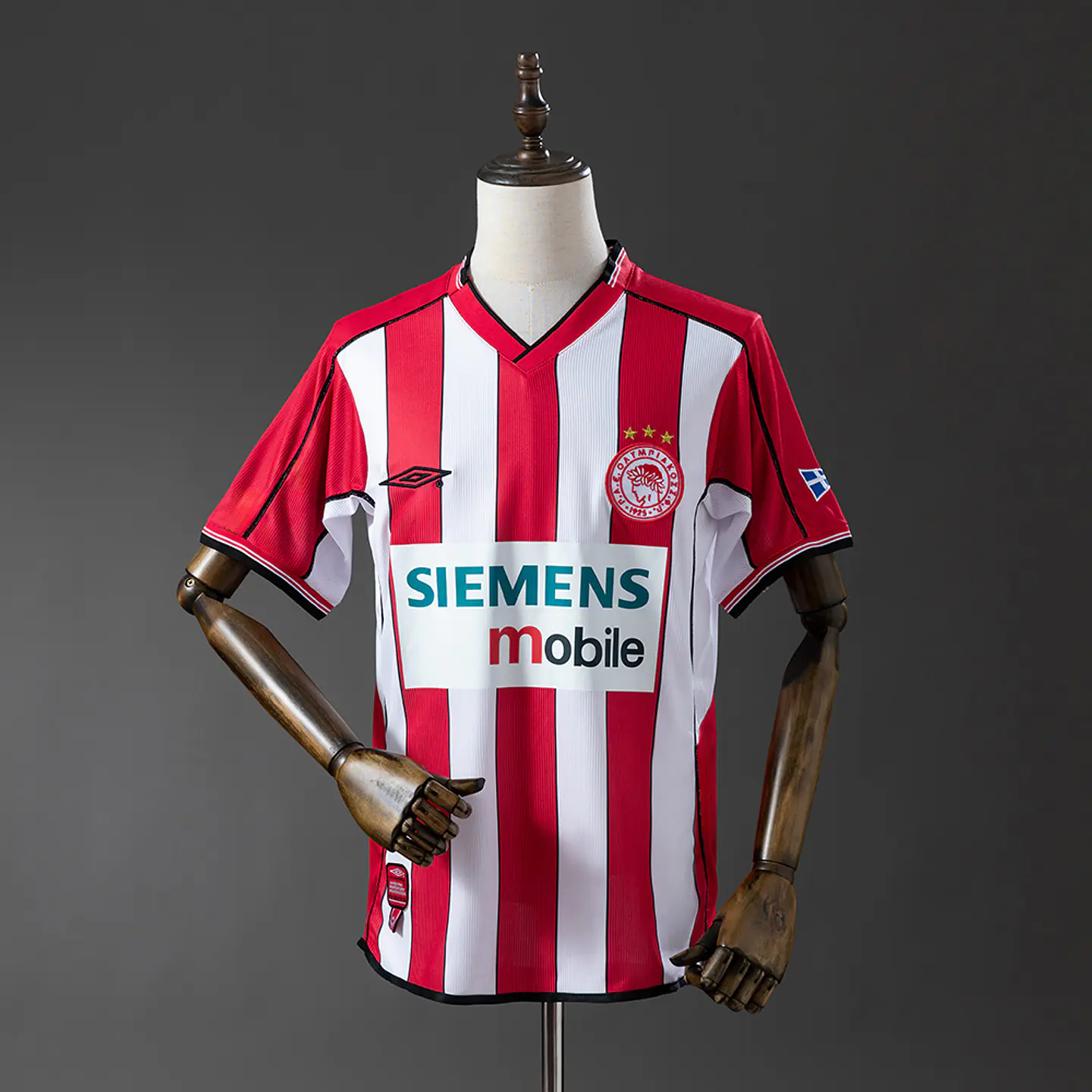 2002-03 Olympiacos Home Jersey 1
