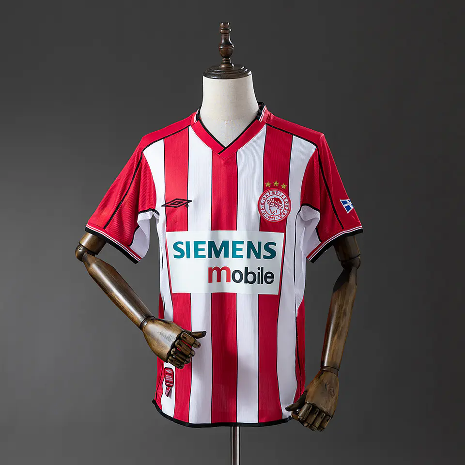 2002-03 Olympiacos Home Jersey 1