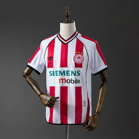 2001-02 Olympiacos Home Jersey