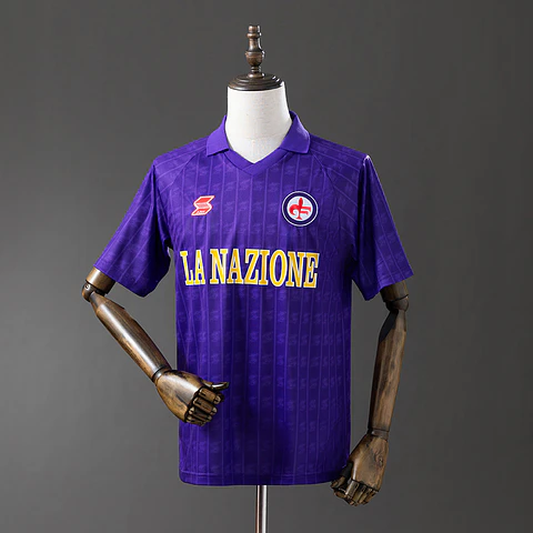 1989-90 Fiorentina Home Jersey