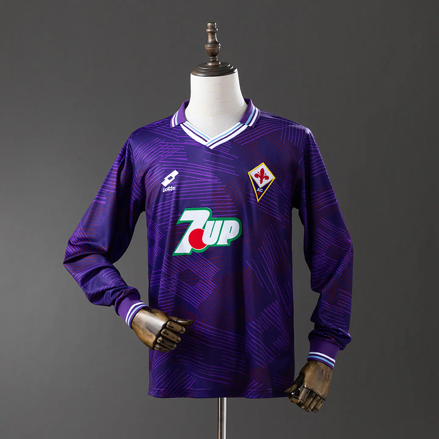 1992-93 Fiorentina Home Long Sleeve Jersey 1