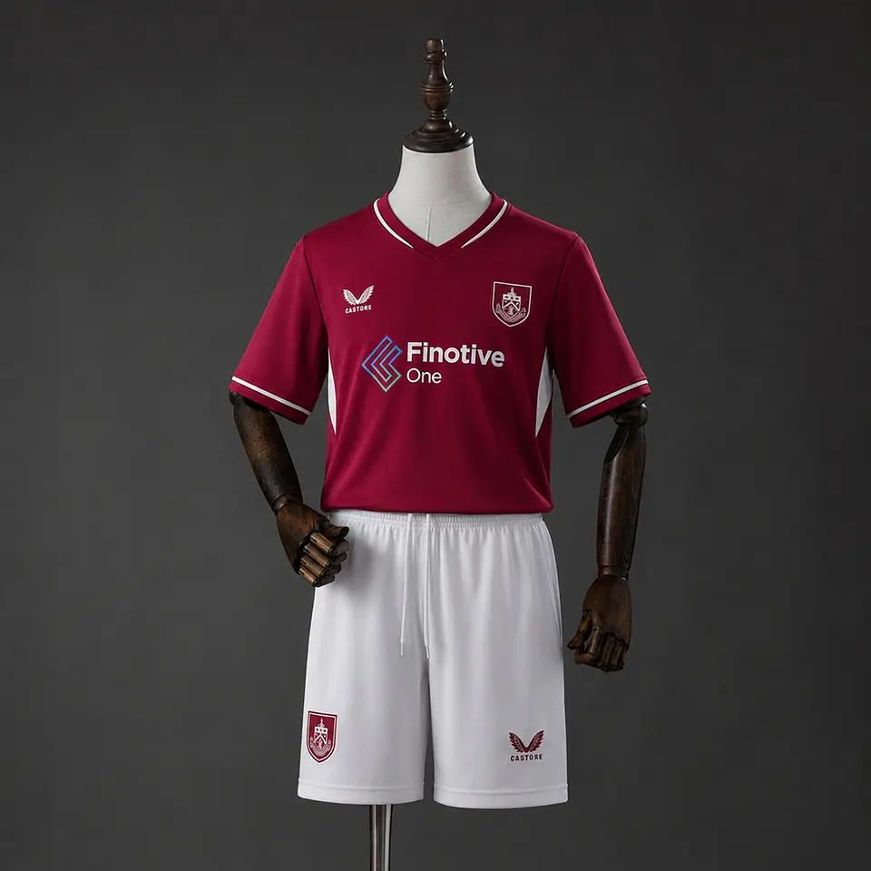2026-27 Burnley Home Kids Kit 1