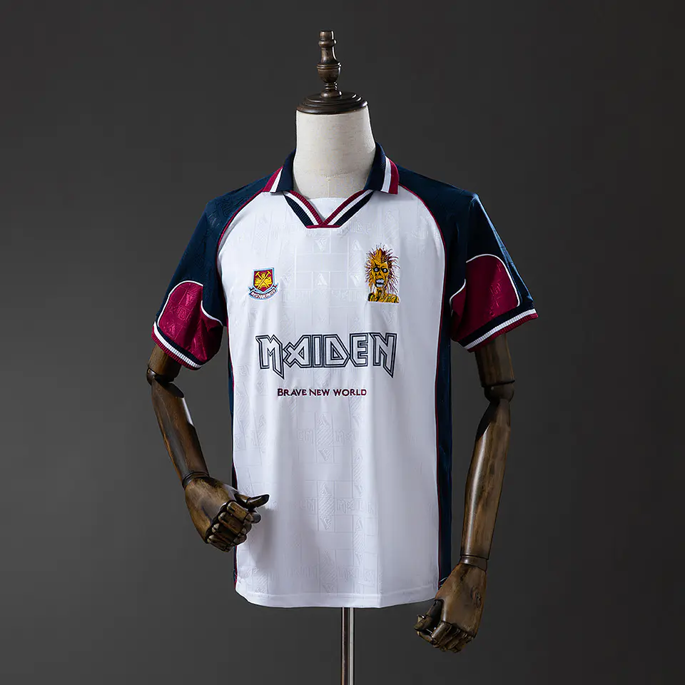 1999 West Ham Iron Maiden Jersey 1