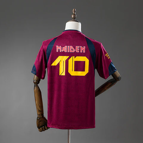 2010 West Ham Iron Maiden Claret Jersey