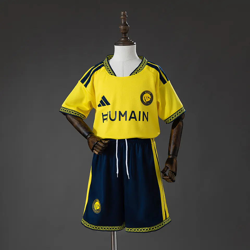 2026-27 Al-Nassr Home Kids Kit 1