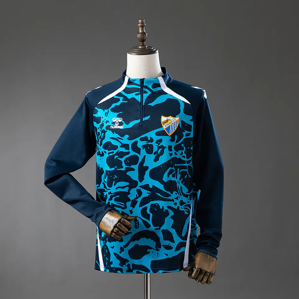 2025-26 Malaga Pre-Match Jacket 1
