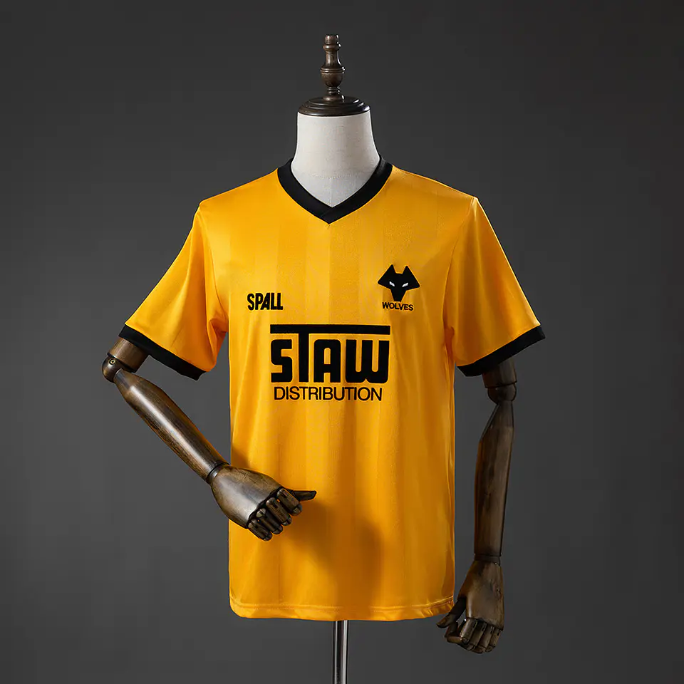 1986-88 Wolverhampton Wanderers Home Jersey 1