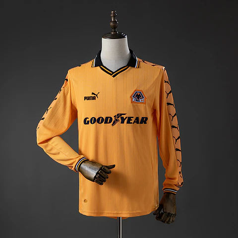 1998-00 Wolverhampton Wanderers Home Long Sleeve Jersey