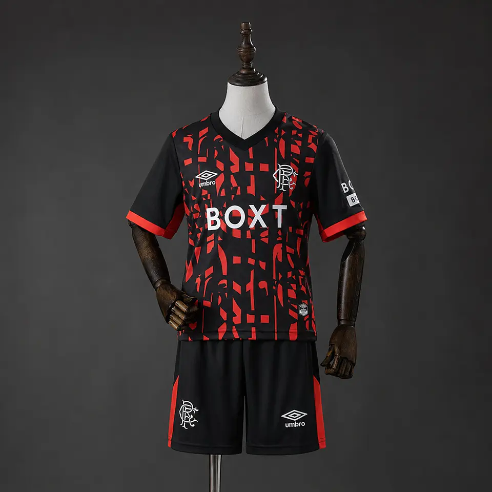2026-27 Rangers Third Kids Kit 1
