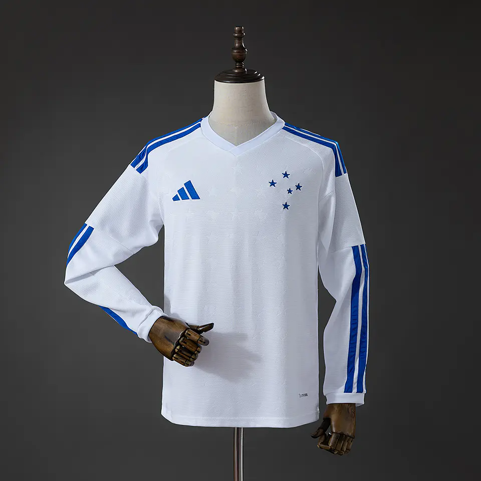 2026 Cruzeiro Away Long Sleeve Jersey 1