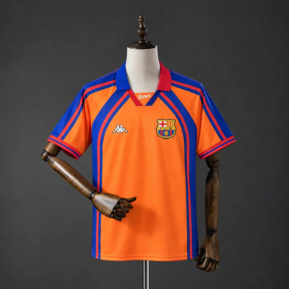 1997-98 Barcelona Champions League Away Jersey 1